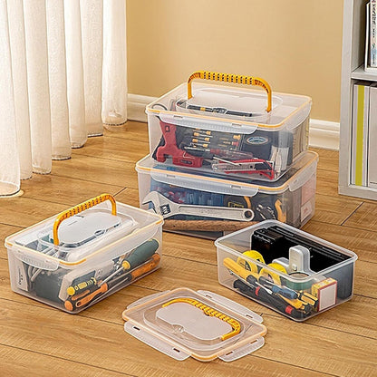  Boîte à Outils Portable Pour Pièces En Métal Et Tournevis