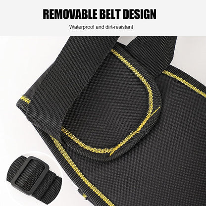 GENERIC Ceinture à Outils D'électricien, Pochette De Rangement Réglable Pour L'entretien De La Construction, Sacs Porte-outils – Pour Construction, Bricoleur, Entrepreneur, Mécanicien, Plombier, Couvreur