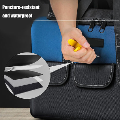  Porte-outils étanches - Construction Résistante Aux Déchirures - Base Extra épaisse Pour Organiser Les Clés Et Les Tournevis - Sac à Main Multi-poches