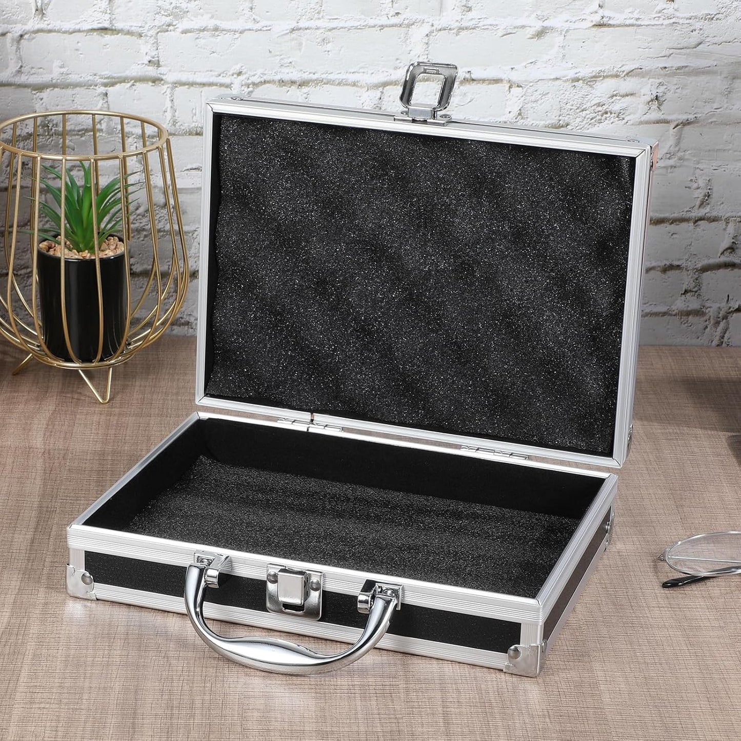  ULTECHNOVO Boite Rangement Outil Légère En Alliage D'aluminium Multifonction Grosse Capacité Pour Rangement Atelier Et Outils Professionnels