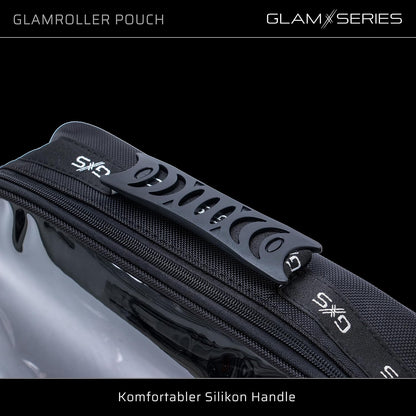  GlamRoller Pouch Sacs Inlay 300 X 175 X 85 Mm, Sac à Maquillage Recouvert De PVC Avec Couvercle Transparent